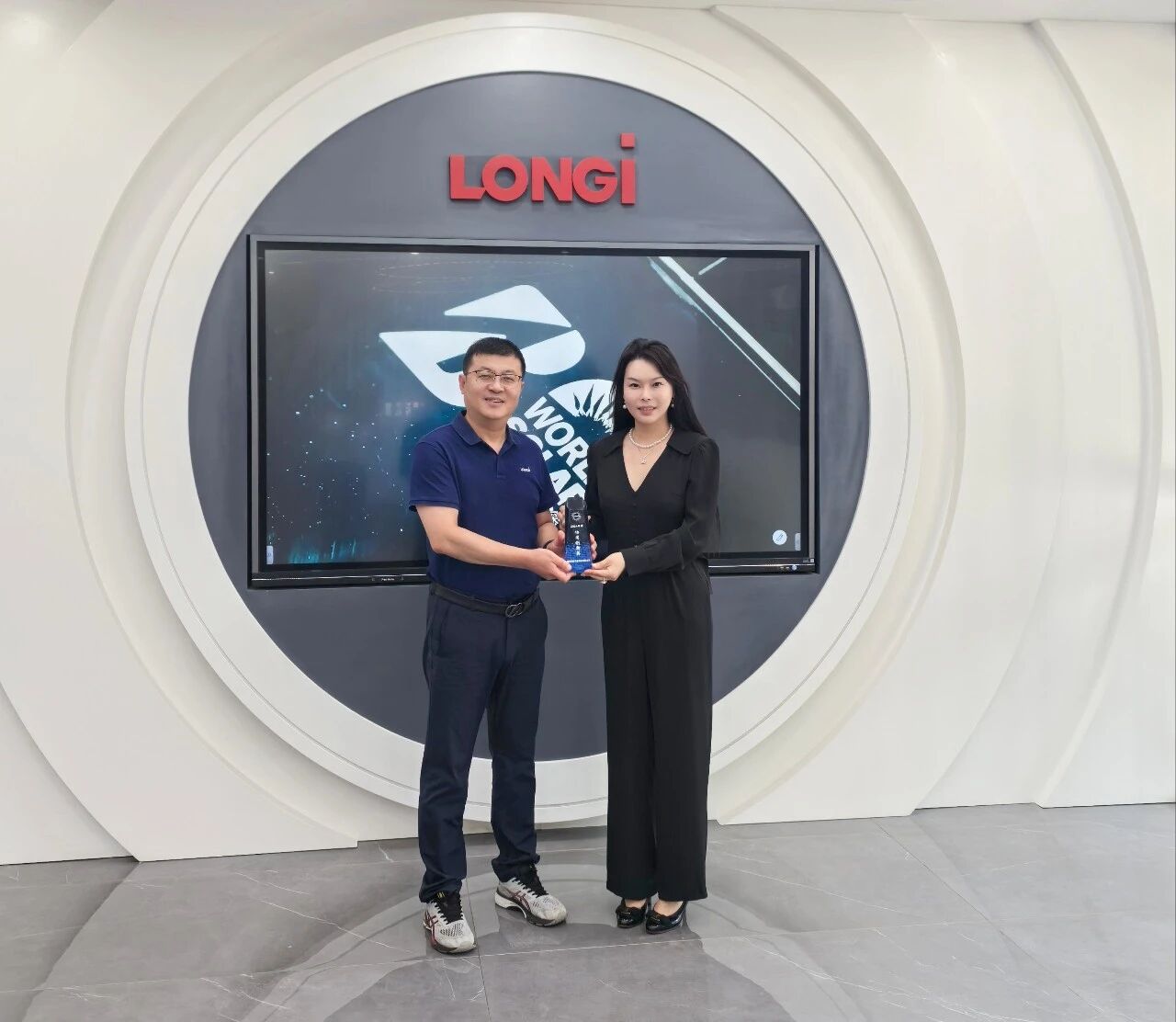 英发睿能荣获2024年度“隆基协同立异奖”